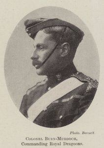 Colonel Burn-Murdoch, commandant les Royal Dragoons