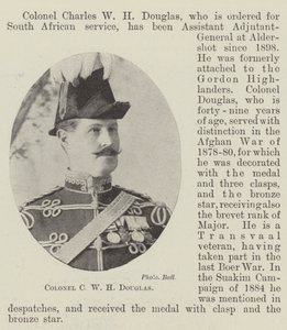 Colonel C W H Douglas - English Photographer