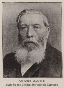 Colonel Gamble - English Photographer