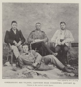 Commandant Ben Viljoen, capturé près de Lydenburg, 25 janvier - English Photographer