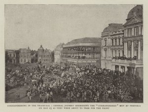 Réquisition dans le Transvaal, le Général Joubert s