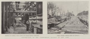Construction du métro à New York - English Photographer