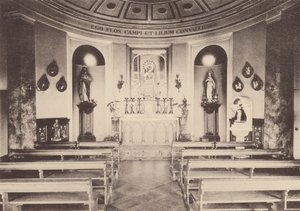 Couvent du Sacré-Cœur, Roehampton : Chapelle de Mater Admirabilis (photo n/b) - English Photographer