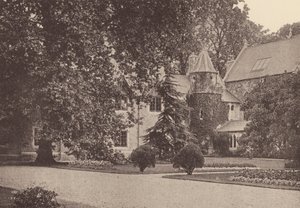 Couvent du Sacré-Cœur, Roehampton : extrémité est de la terrasse et maison de retraite - English Photographer