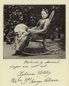 Comtesse Tatiana Tolstoï - English Photographer