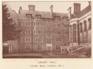 Crosby Hall, Cheyne Walk, Londres - English Photographer