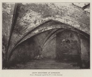Crypte découverte à Lowestoft