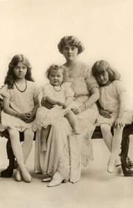 Daphne du Maurier enfant (photo n/b) - English Photographer