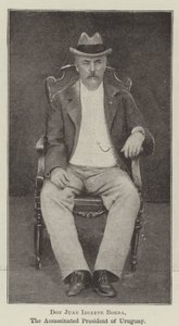 Don Juan Idiarte Borda, président assassiné de l