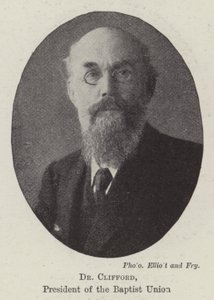 Dr Clifford, président de l