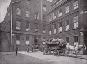 Maison du Dr Johnson, Gough Square, Fleet Street - English Photographer