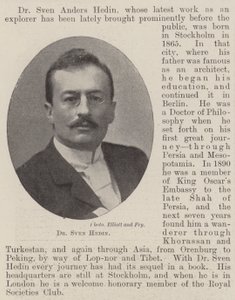 Dr Sven Hedin - English Photographer