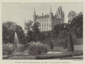 Château de Dunrobin, Sutherlandshire, résidence du duc de Sutherland - English Photographer