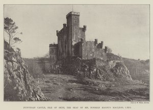 Château de Dunvegan, île de Skye, résidence de M. Norman Magnus Macleod, CMG