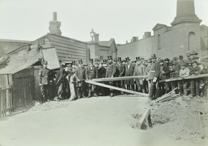 Eastferry Road libéré de lott, 1885 - English Photographer