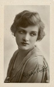 Carte postale édouardienne de Gladys Cooper