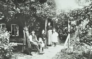 Elder Road : Rose Cottage, 1890 - English Photographer