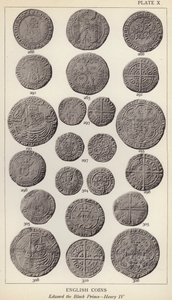 Pièces anglaises, Édouard le Prince Noir, Henri IV - English Photographer