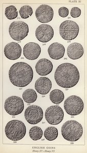 Pièces de monnaie anglaises, Henry IV, Henry VI - English Photographer