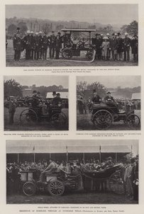Exposition de véhicules sans chevaux à Tunbridge Wells
