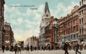 Farringdon Street, Memorial Hall, Londres - English Photographer