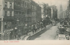 Fleet Street, Londres - English Photographer