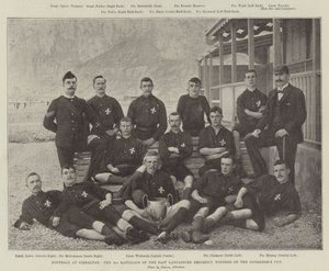 Football à Gibraltar, le 2e bataillon du régiment d