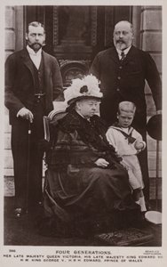 Quatre générations de la royauté britannique - English Photographer