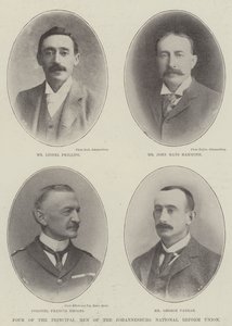 Quatre des principaux hommes de l