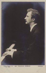 Frederick Dawson, pianiste anglais - English Photographer