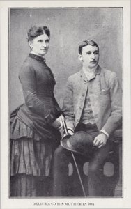 Frederick Delius et sa mère en 1884 - English Photographer