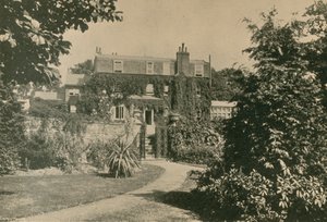 Gad’s Hill Place, près de Rochester, depuis le jardin à l