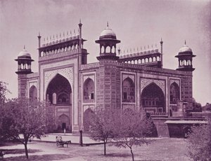Porte du Taj, Agra - English Photographer