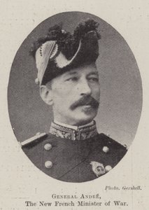 Général André, le nouveau ministre français de la Guerre - English Photographer