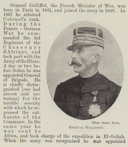 Général Galliffet - English Photographer