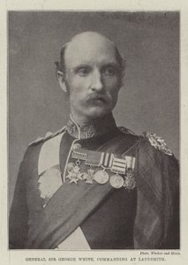 Général Sir George White, commandant à Ladysmith - English Photographer