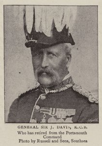 Général Sir J Davis, KCB - English Photographer