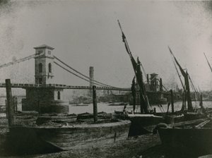 Vue générale du pont de Hungerford - English Photographer