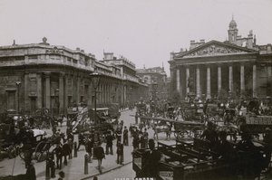 Vue générale de la Bourse Royale - English Photographer