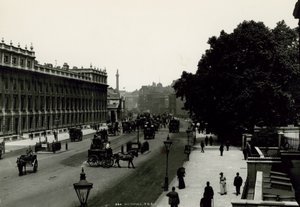 Vue générale de Whitehall - English Photographer