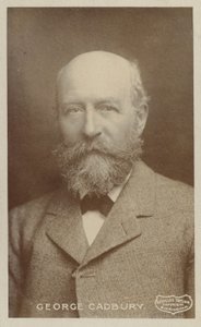 George Cadbury (1839-1922), fabricant de chocolat anglais et militant des questions sociales - English Photographer