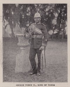 George Tubon II, roi des Tonga - English Photographer