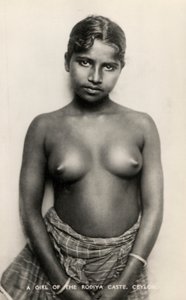 Fille de la caste Rodiya au Sri Lanka - English Photographer