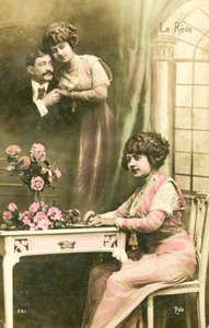Carte postale glamour