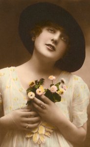 Carte postale glamour