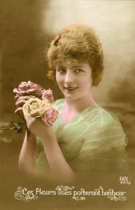 Carte postale glamour