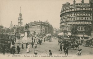 Grand Hotel et Trafalgar Square, Londres - English Photographer