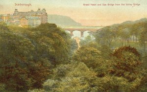 Grand Hôtel et pont, Scarborough
