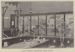 Musée Grant, école du château de Merchiston (gravure) - English Photographer