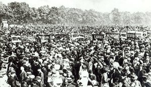 Grande manifestation pour le droit de vote des femmes à Hyde Park, 21 juin 1908 - English Photographer
